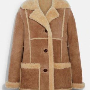 Lamb Skin N.Y.C. Shearling Town Coat